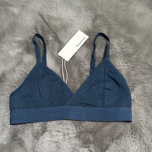 NWT Richer Poorer Size Medium Navy Bralette - Picture 1 of 4